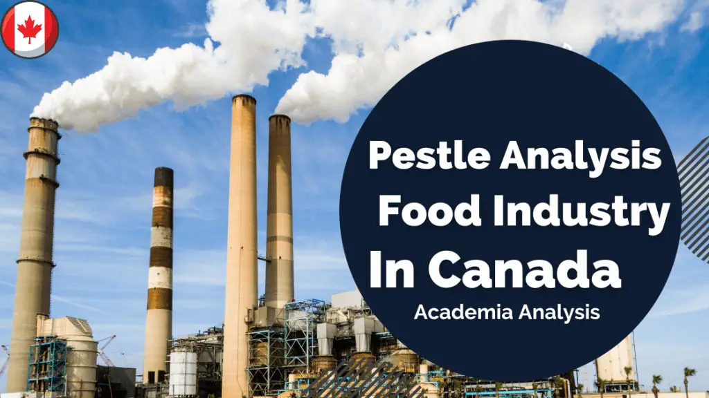 Pestle Analysis of Food Industry in Canada