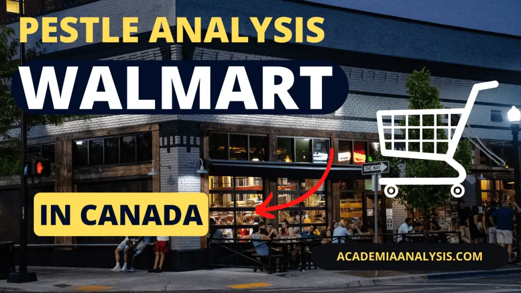 PESTLE Analysis of Walmart in Canada
