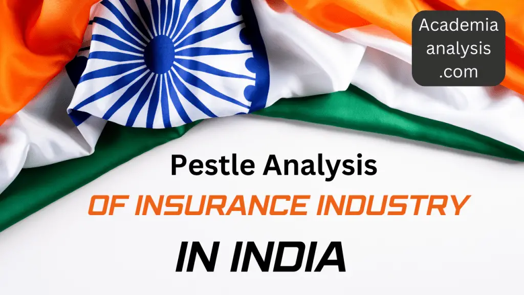 Pestle Analysis of Insurance Industry in India