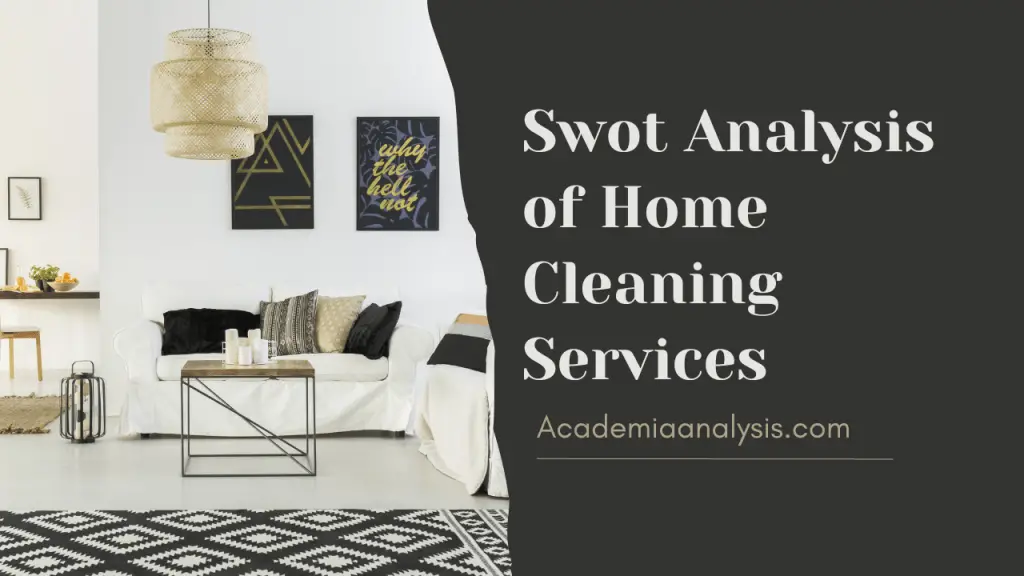 Swot Analysis of Home Cleaning Services