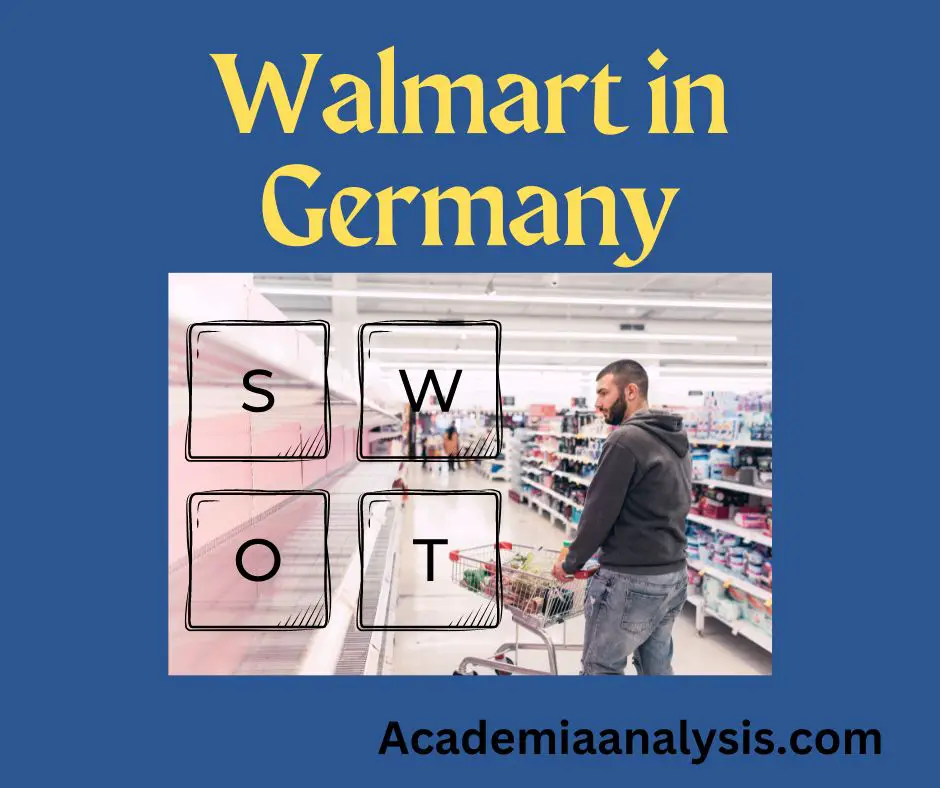 SWOT Analysis of Walmart in Germany