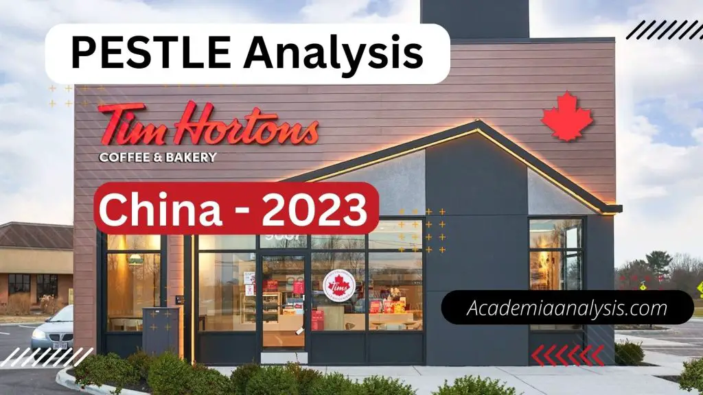 PESTLE Analysis of Tim Hortons in China - 2023