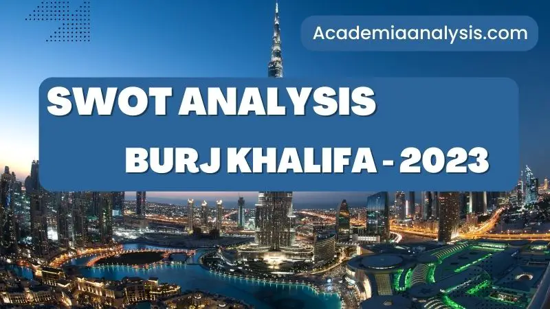 SWOT Analysis of Burj Khalifa - 2023
