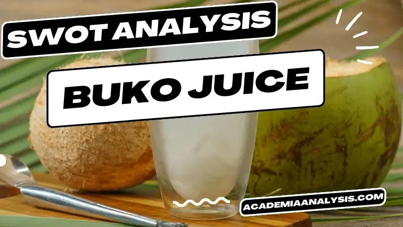 SWOT Analysis of Buko Juice