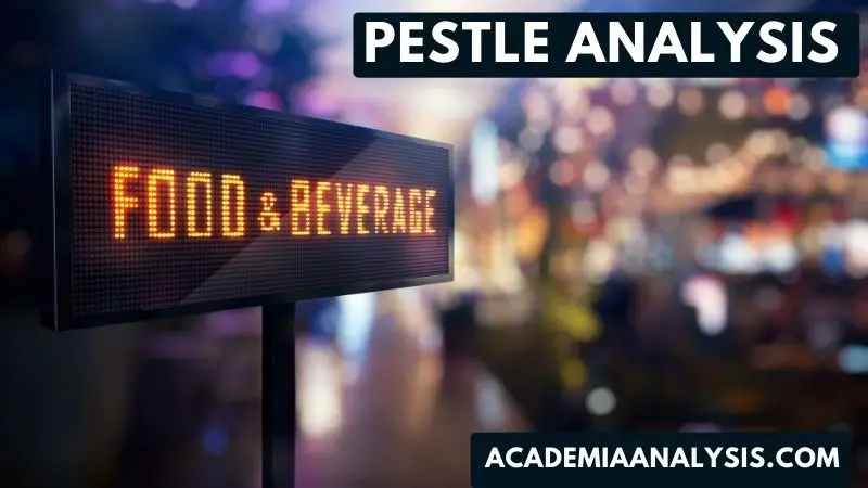 PESTLE Analysis of Food and Beverage Industry
